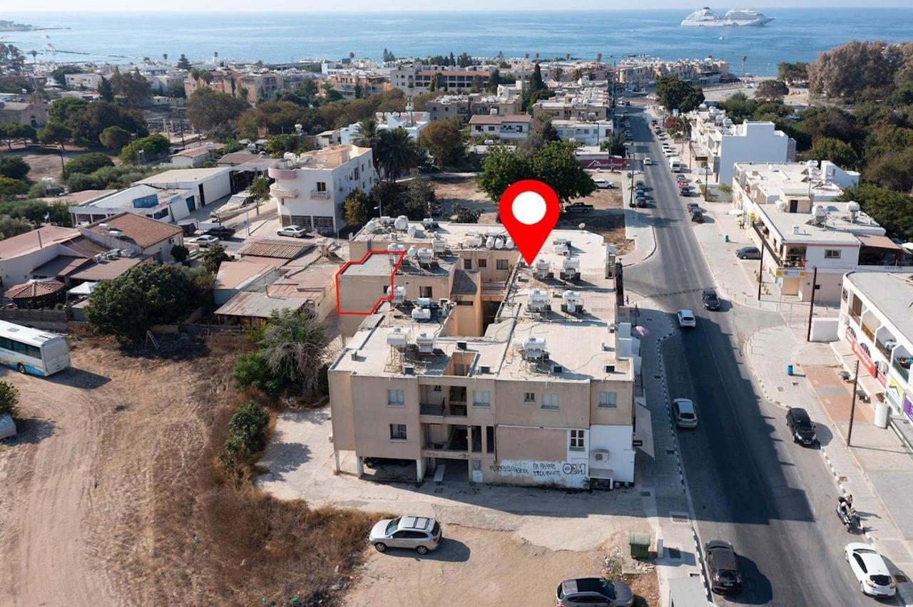 Lovely Ap In The Center Of Kato Paphos Exteriér fotografie